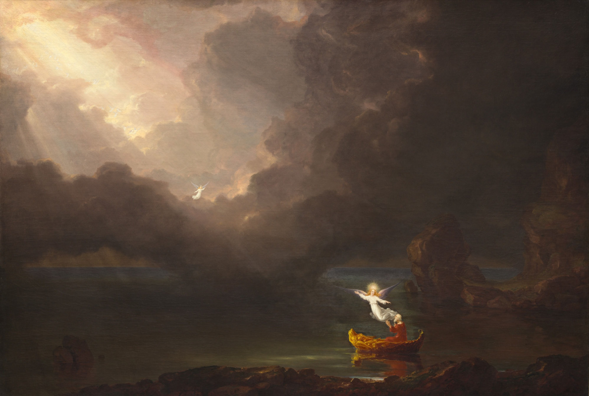 Thomas Cole. The journey of life. Old age