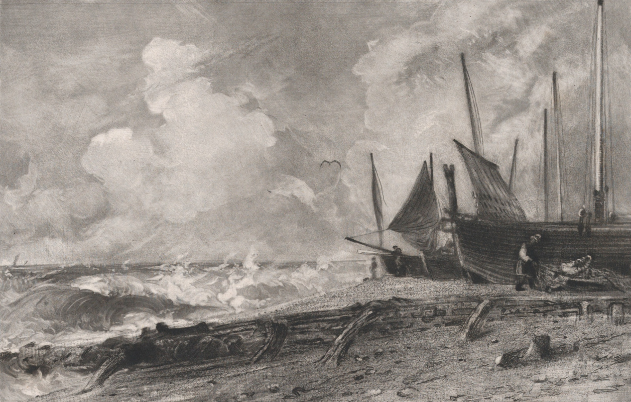 John Constable. The coast