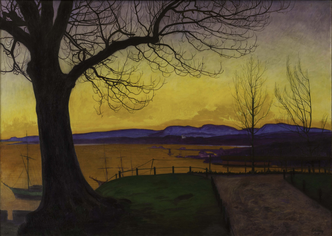 Harald Oskar Sohlberg. Spring Evening