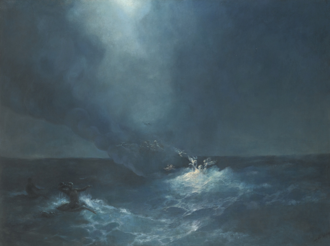 Ivan Aivazovsky. El nacimiento de venus