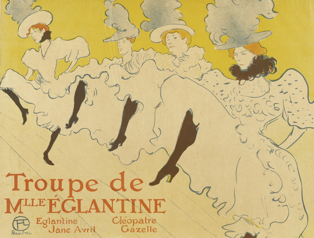 Henri de Toulouse-Lautrec. Mademoiselle Eglantine Truppe