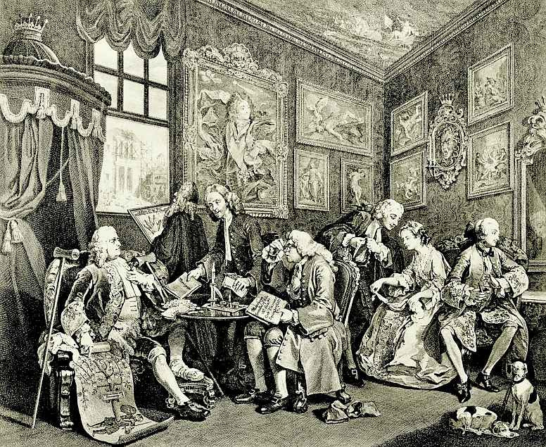 William Hogarth. A prenuptial agreement