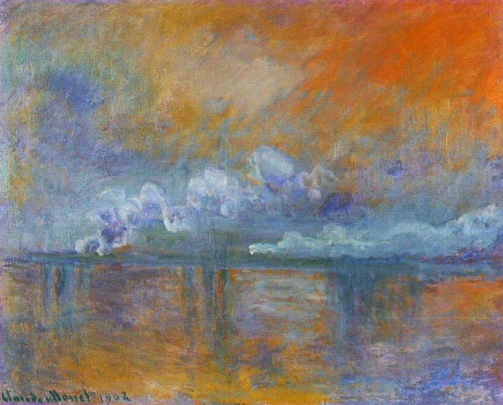 Claude Monet. Bridge To Charing Cross