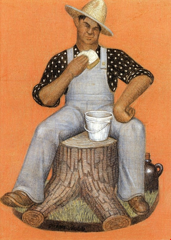 Grant Wood. Laborer