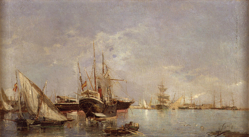 Joaquin Sorolla. The Port Of Valencia