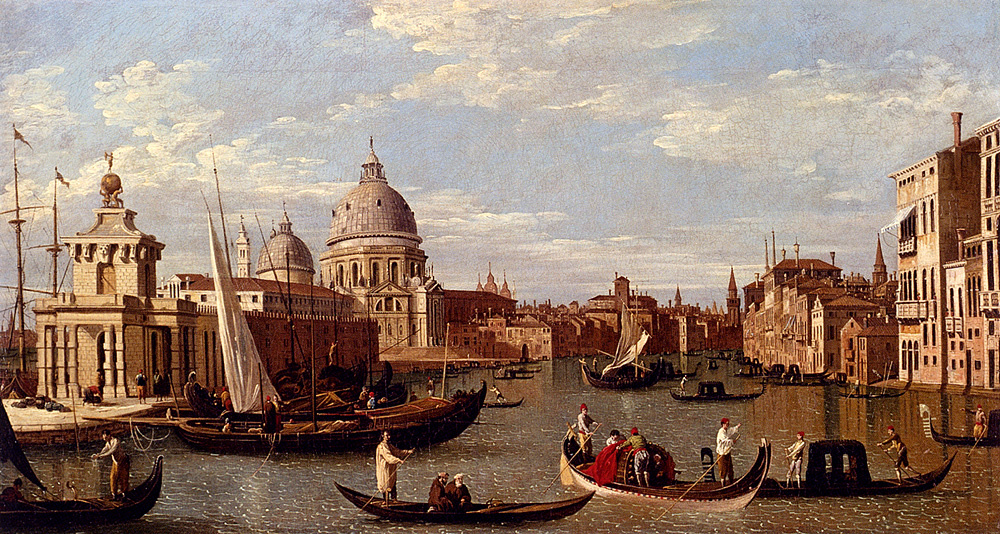 Giovanni Antonio Canal (Canaletto). Grand canal