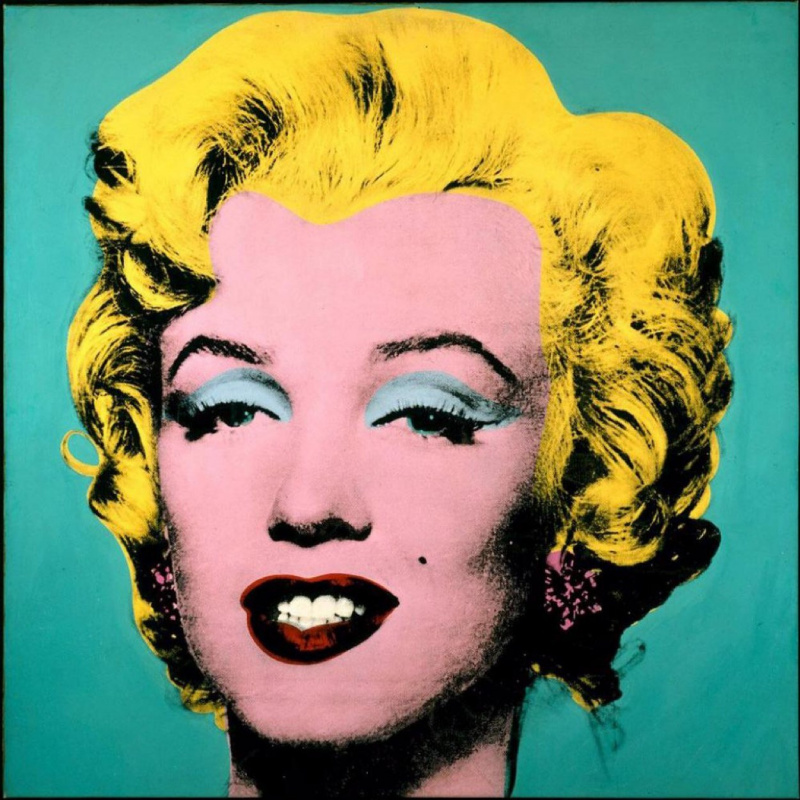 Andy Warhol. Turquoise Marilyn