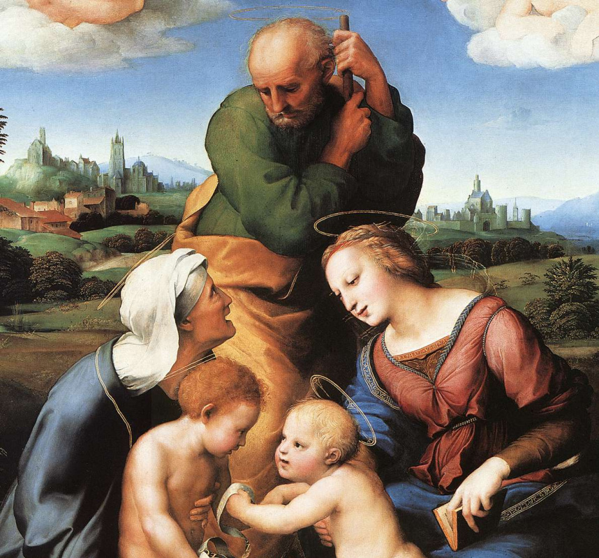 Raphael Sanzio. Holy family