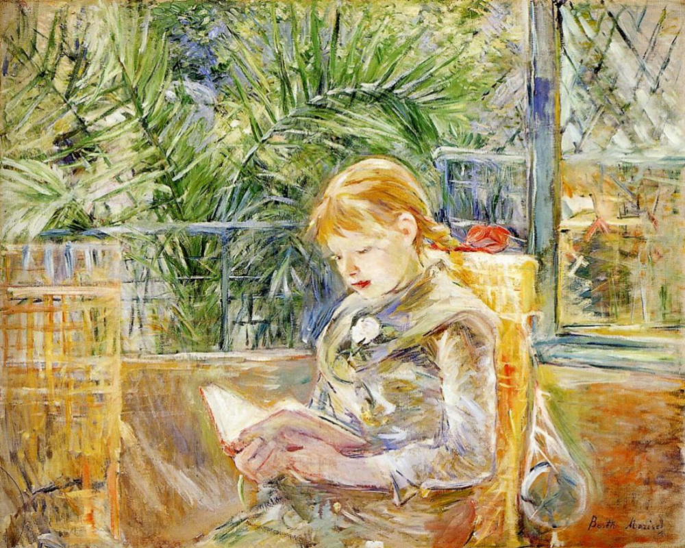 Berthe Morisot. Reading