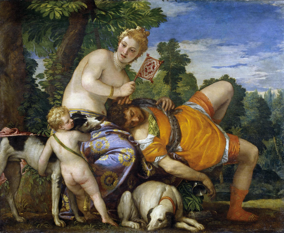 Paolo Veronese. Venus und Adonis