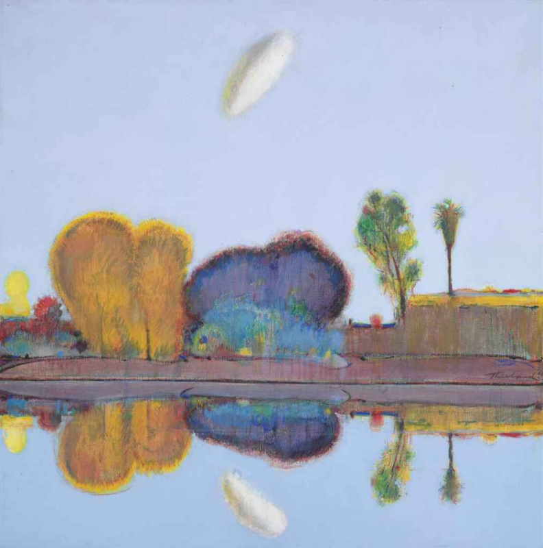 Wayne Thiebaud. The reflected landscape