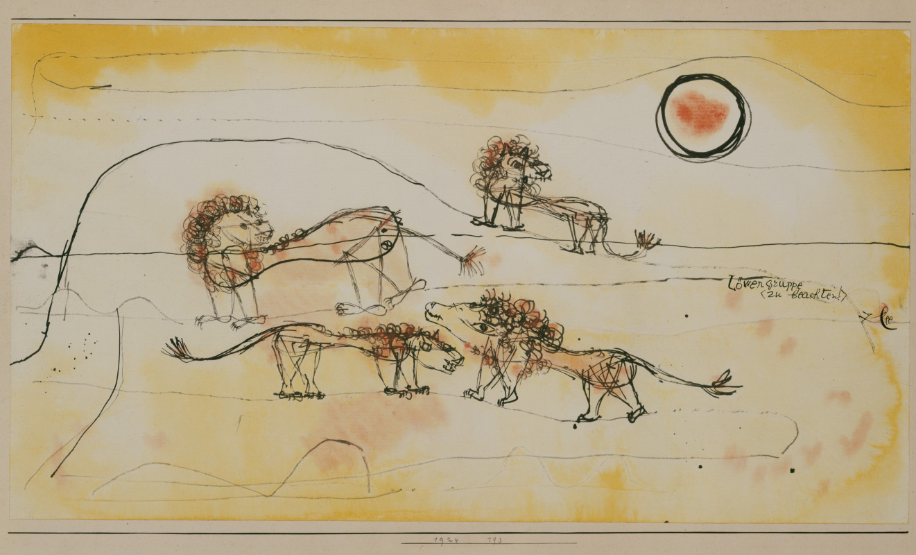 Paul Klee. Orgullo de los leones (¡Presta atención!)