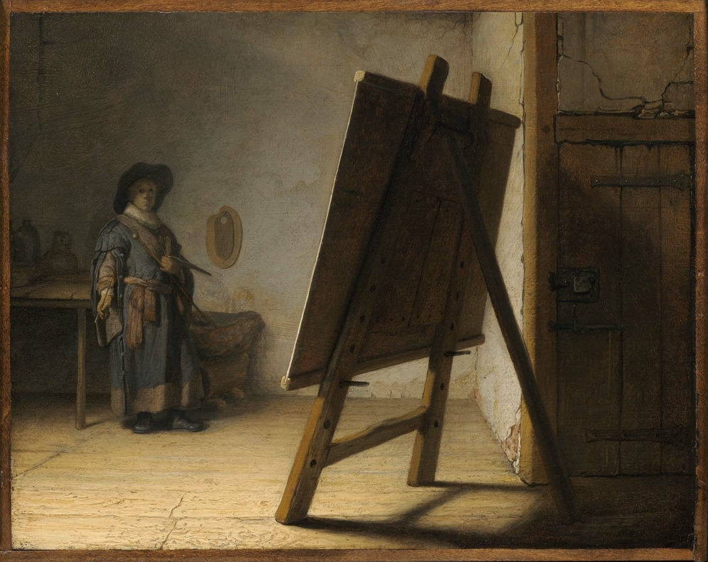 Rembrandt Harmenszoon van Rijn. The artist`s workshop