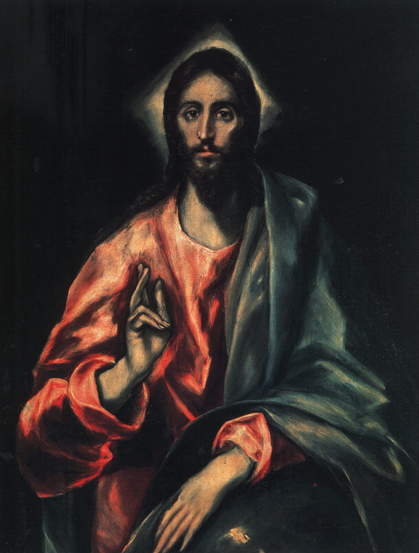 Domenico Theotokopoulos (El Greco). El Savior