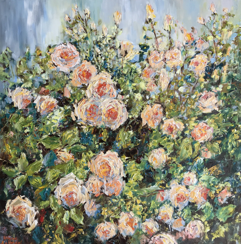 Diana Malivani. Garden Roses