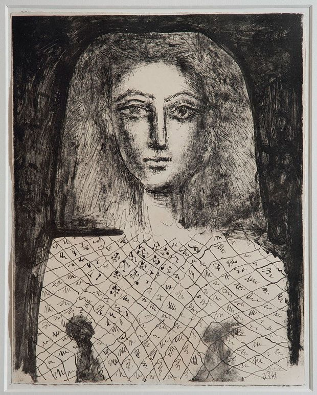 Pablo Picasso. Blouse in a cage