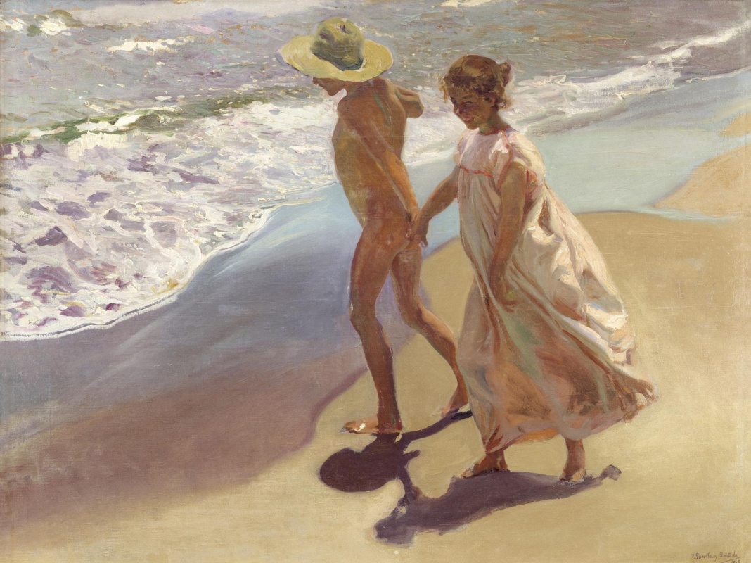 Joaquin Sorolla. To the water