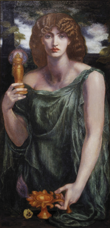 Dante Gabriel Rossetti. Mnemosyne