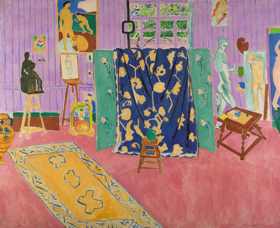 Henri Matisse. Taller de artista