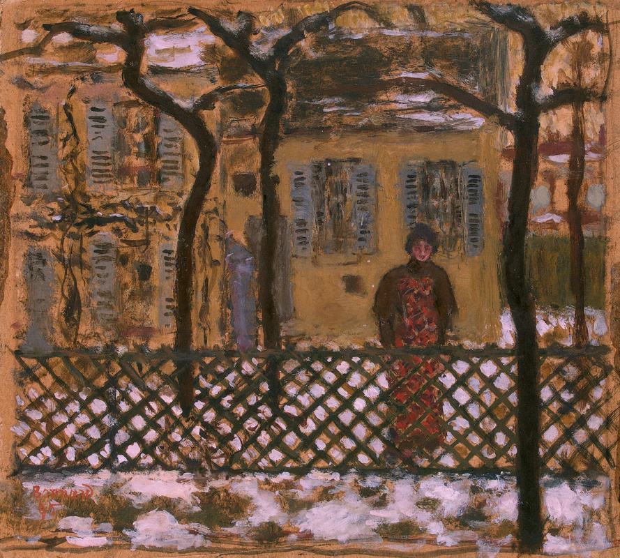 Pierre Bonnard. Behind the fence