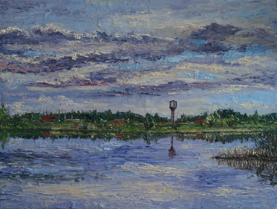 Irina Viktorovna Korotoyakskaya (Dronova). Sketch from fishing