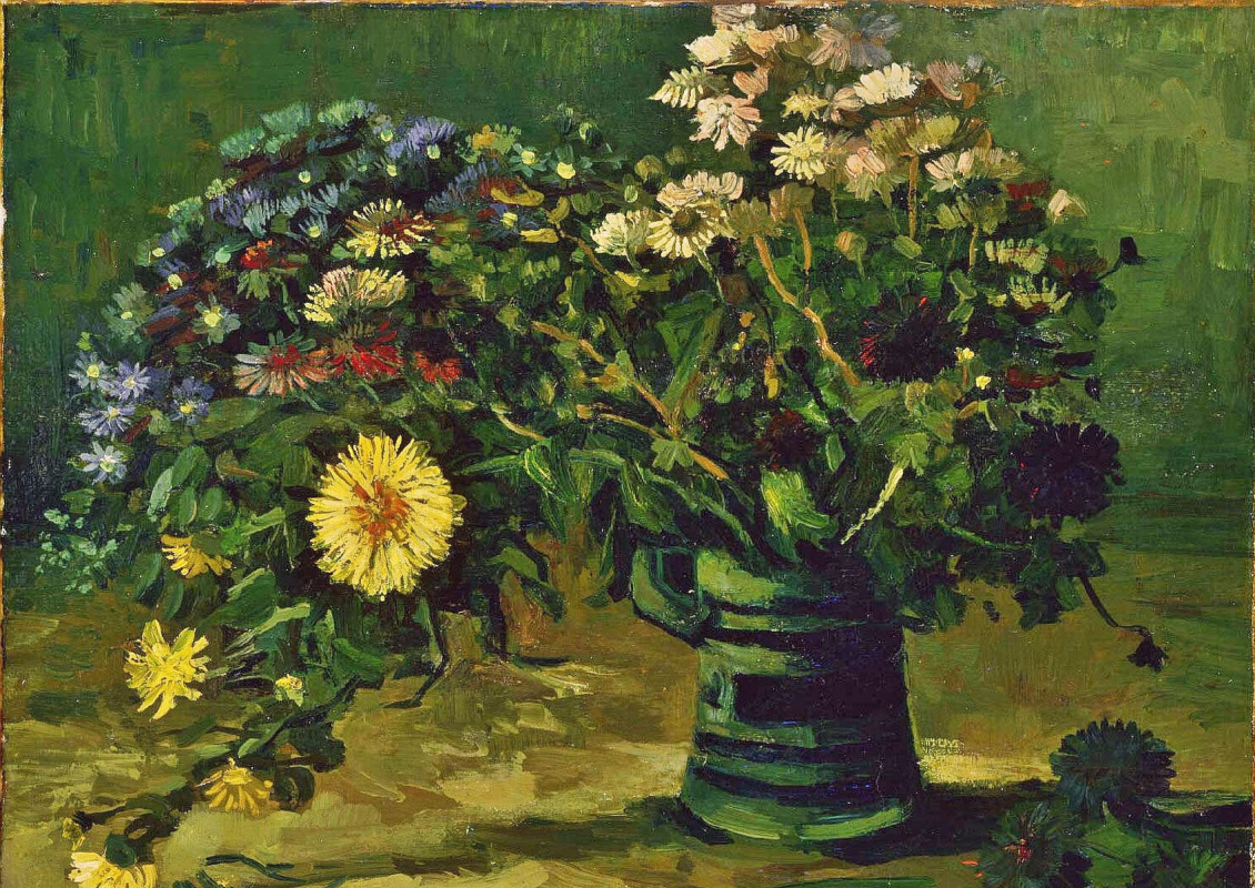 Vincent van Gogh. Vase with daisies