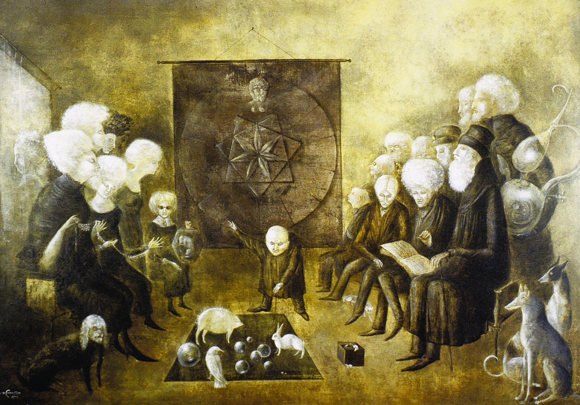 Leonora Carrington. The litany of philosophers