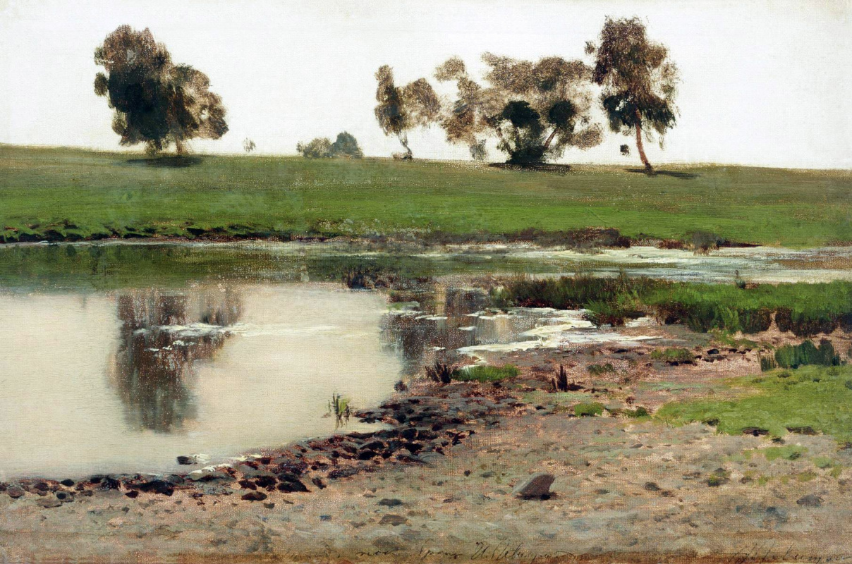 Isaac Levitan. Landscape