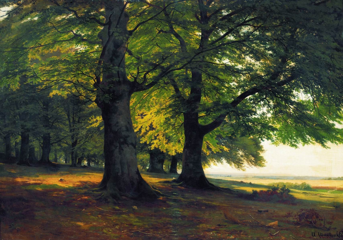 Ivan Shishkin. Teutoburg forest