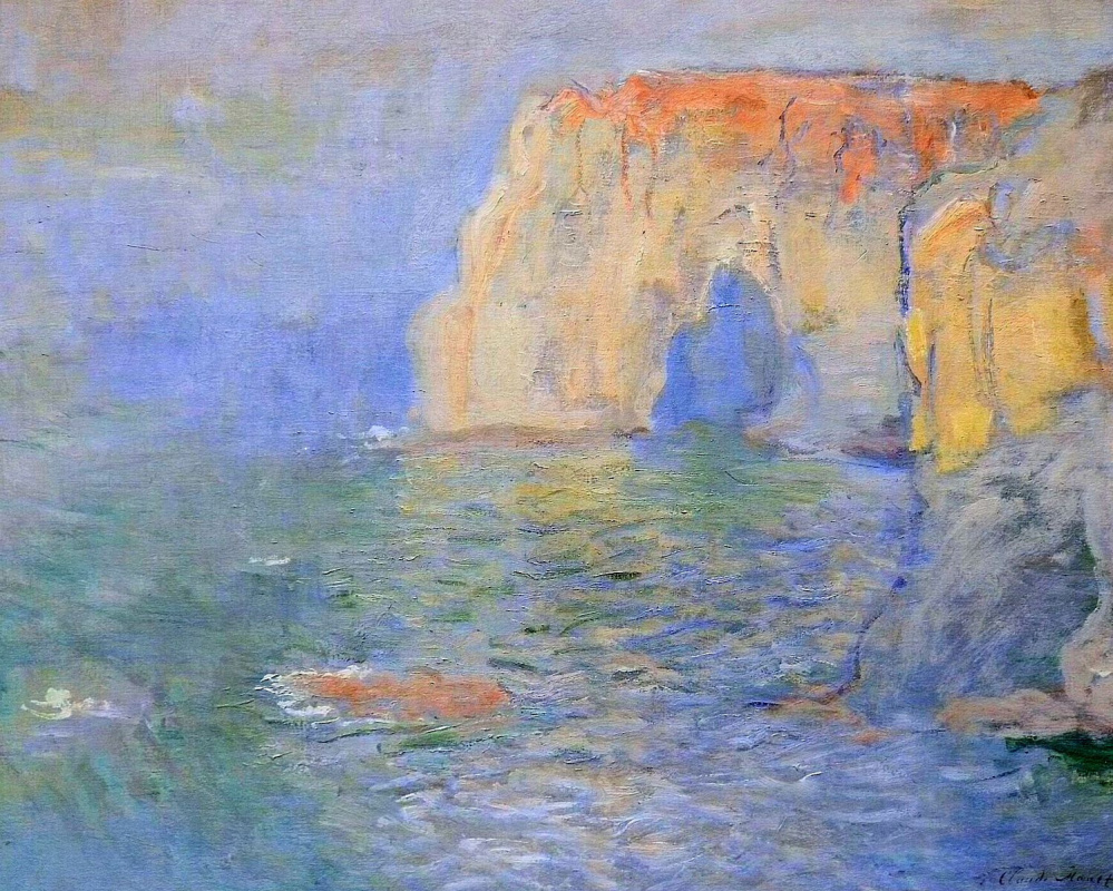 Claude Monet. Manport, the reflection in the water