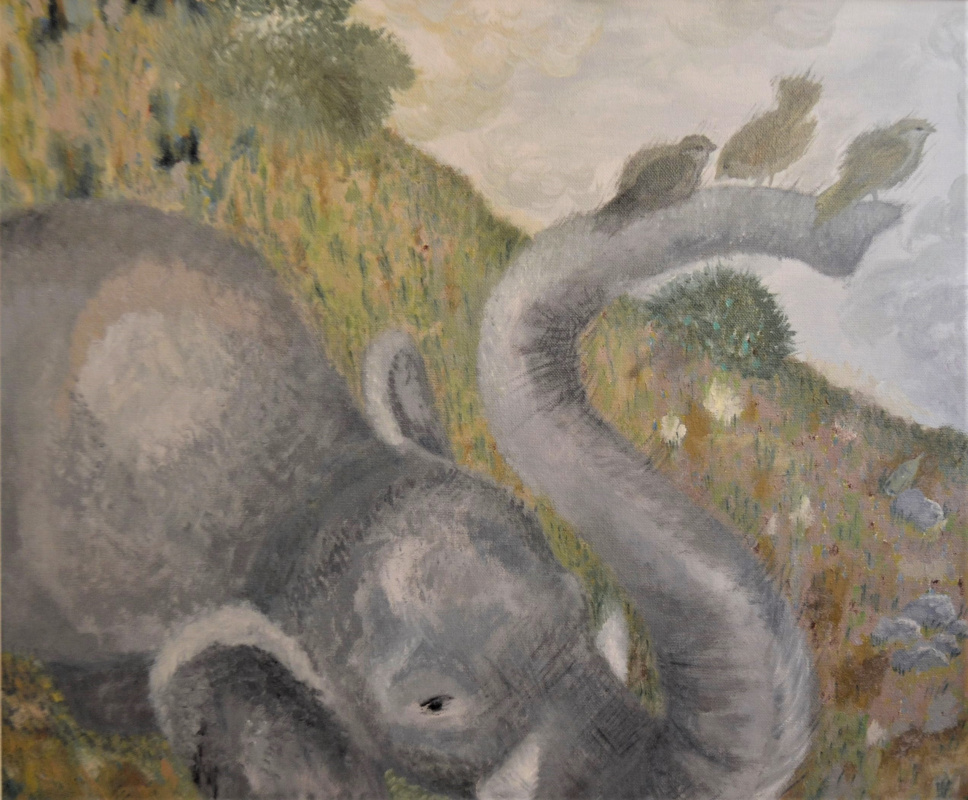 Anastasia Sizykh (Sadovenko). Elephant