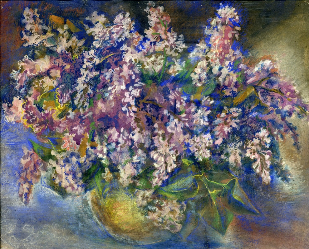 Nadezhda Leonidovna Kamenskaya. Lilacs bloomed in the spring !