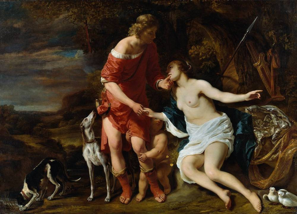 Ferdinand Baltasars Pain. Venus and Adonis