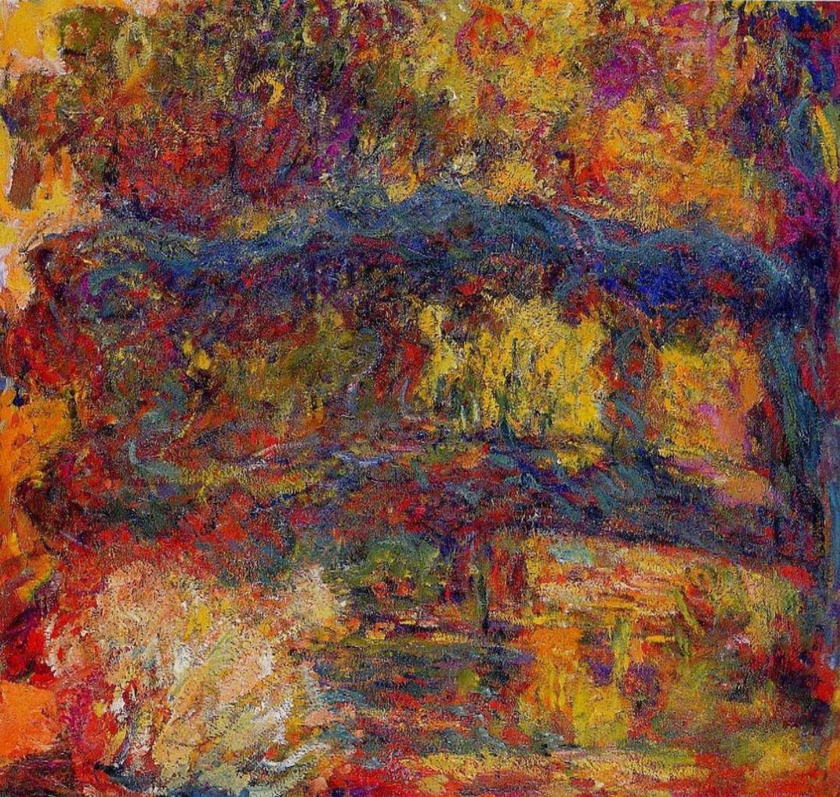 Japanese bridge, 1924 by Claude Monet: History, Analysis & Facts