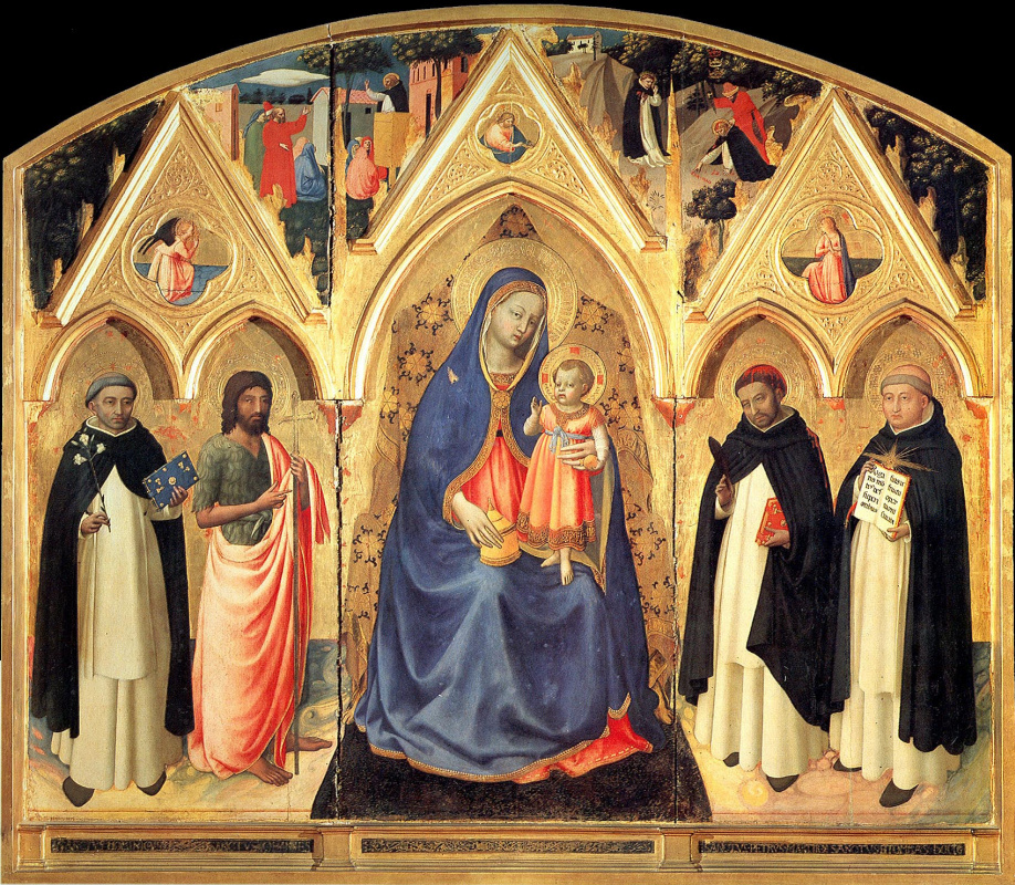 Fra Beato Angelico. Altar of Saint Peter the Martyr