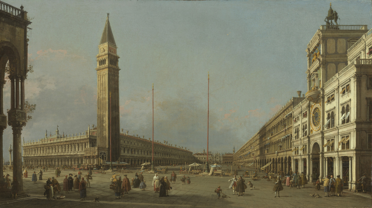Giovanni Antonio Canal (Canaletto). Piazza San Marco