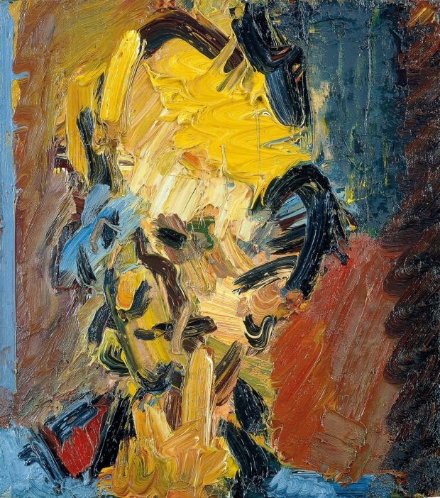 Frank Auerbach. Head William Fever