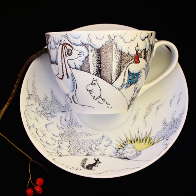 Ekaterina Pisarevskaya. Tea pair "Magic winter"