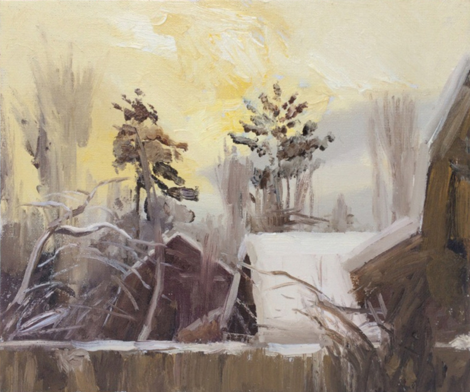 Igor Vladimirovich Mashin. Winter morning