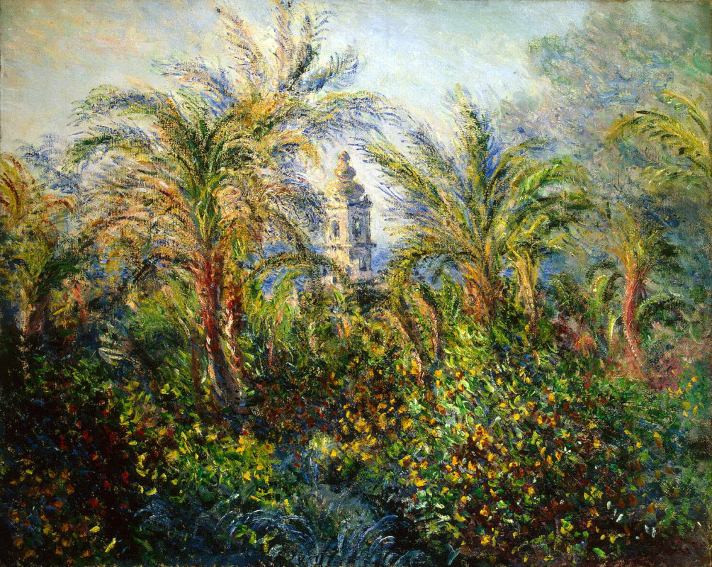 Claude Monet. Garden in Bordighera morning