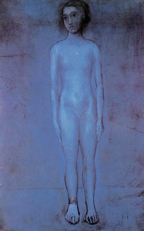 Pablo Picasso. Standing young Nude