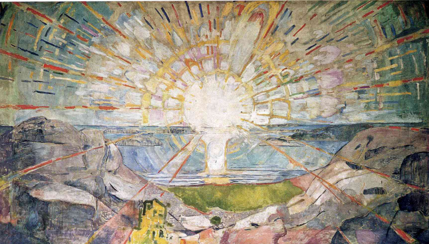 Edvard Munch. The sun