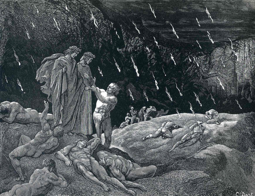 Paul Gustave Dore. Illustration for the "Divine Comedy"