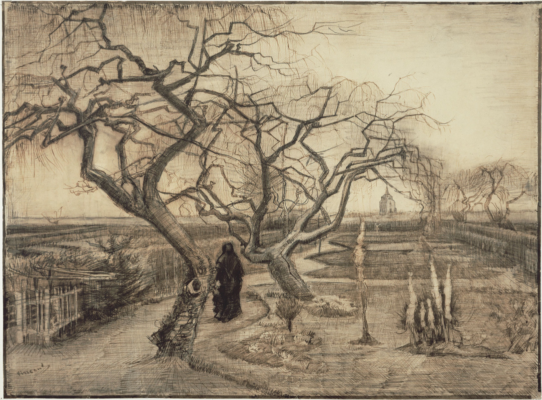 Vincent van Gogh. Winter garden