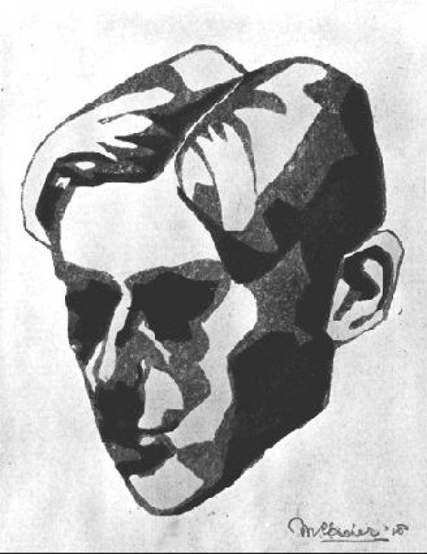Maurits Cornelis Escher. Self-portrait
