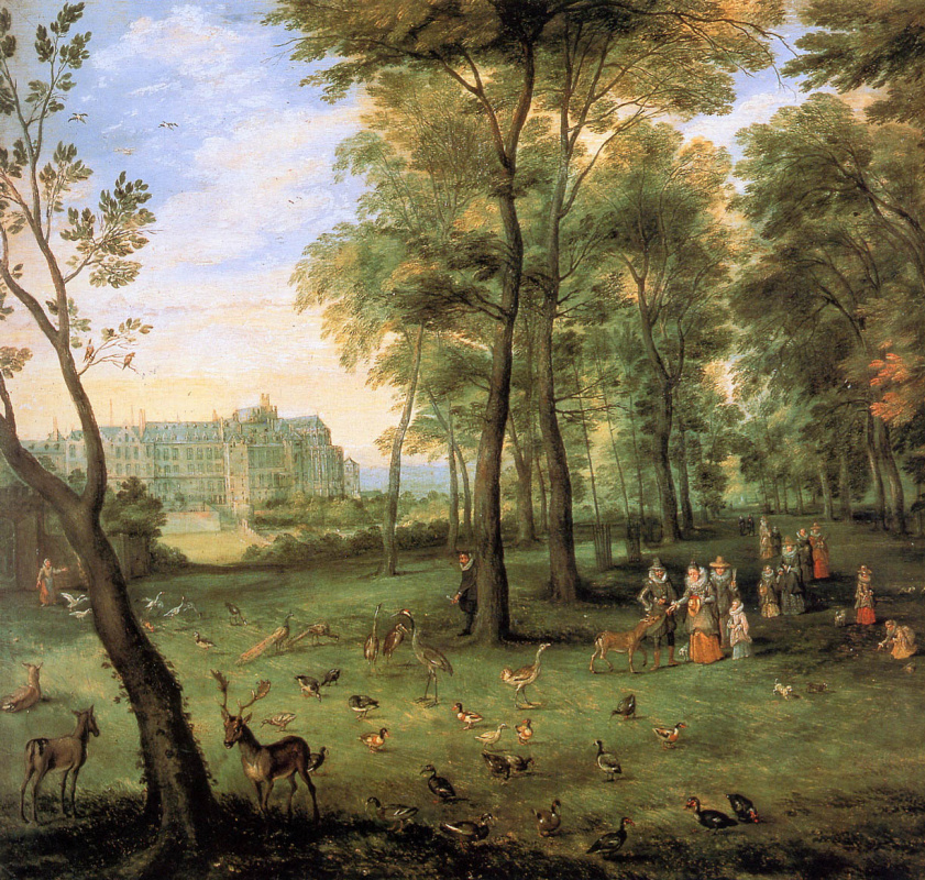 Jan Bruegel The Elder. Walking