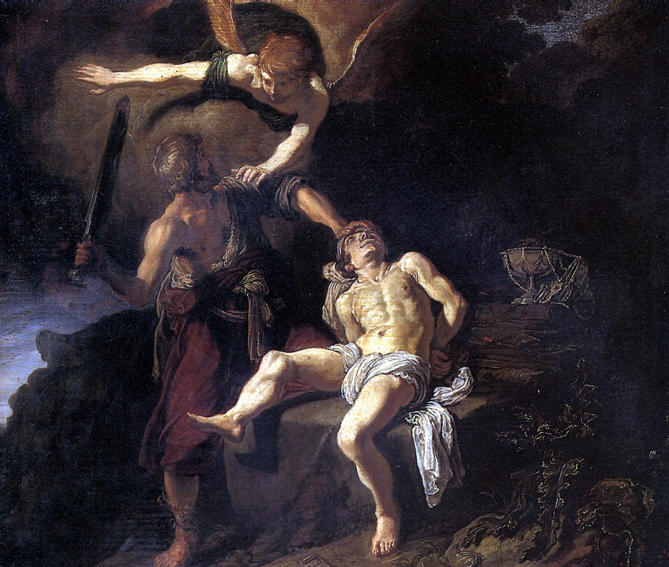 Peter Peters Lastman. The Sacrifice Of Abraham