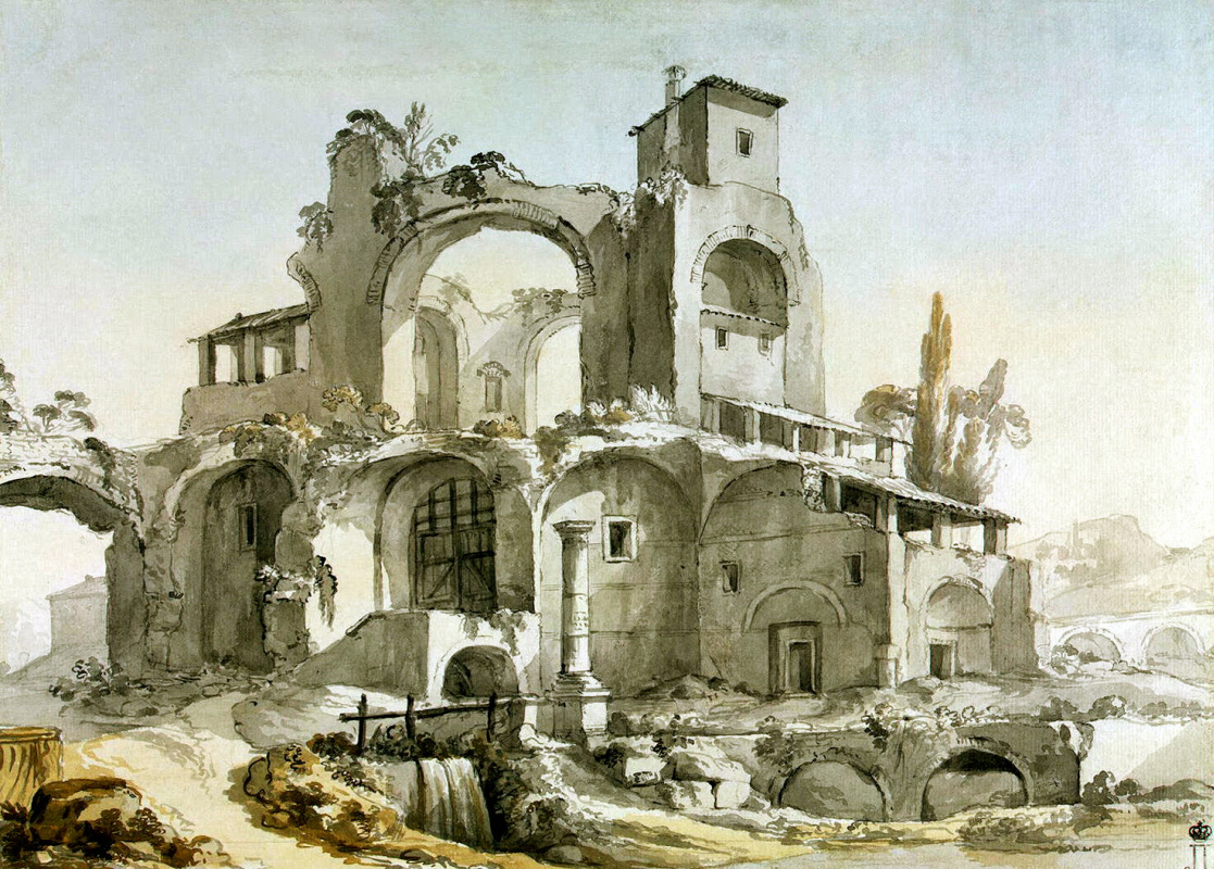 Charles-Louis Klerisso. Inhabited ruins