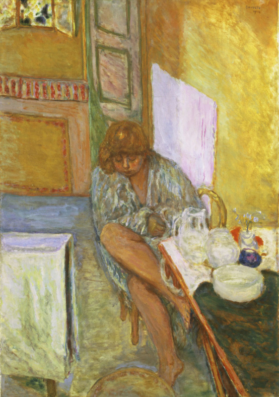 Pierre Bonnard. After a bath