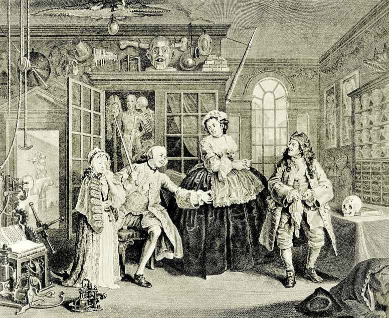 William Hogarth. The quack